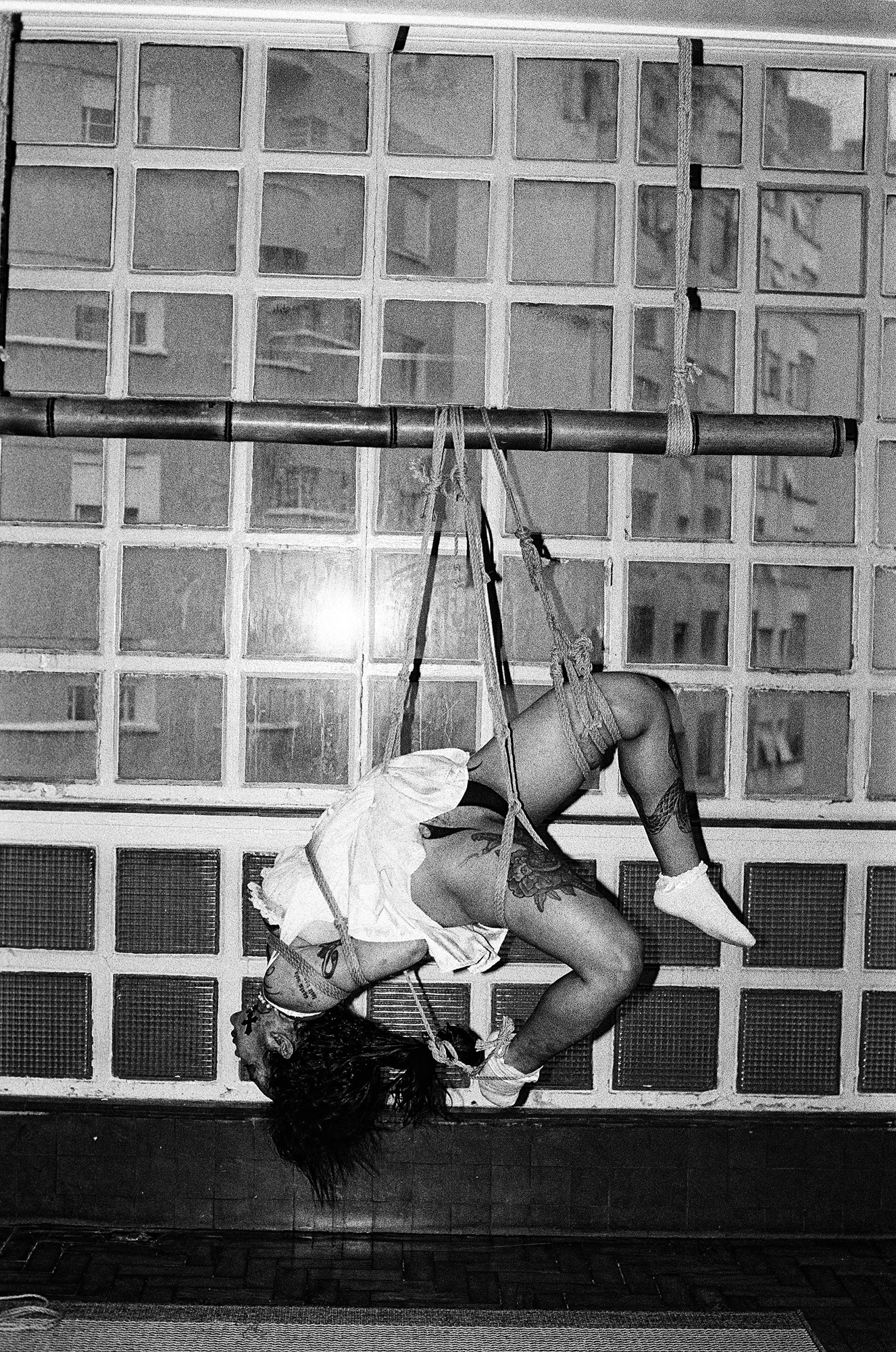 Semenawa Shibari performance — shibari performance by MAVRA (Luiza Jesus do Prado), photo 5