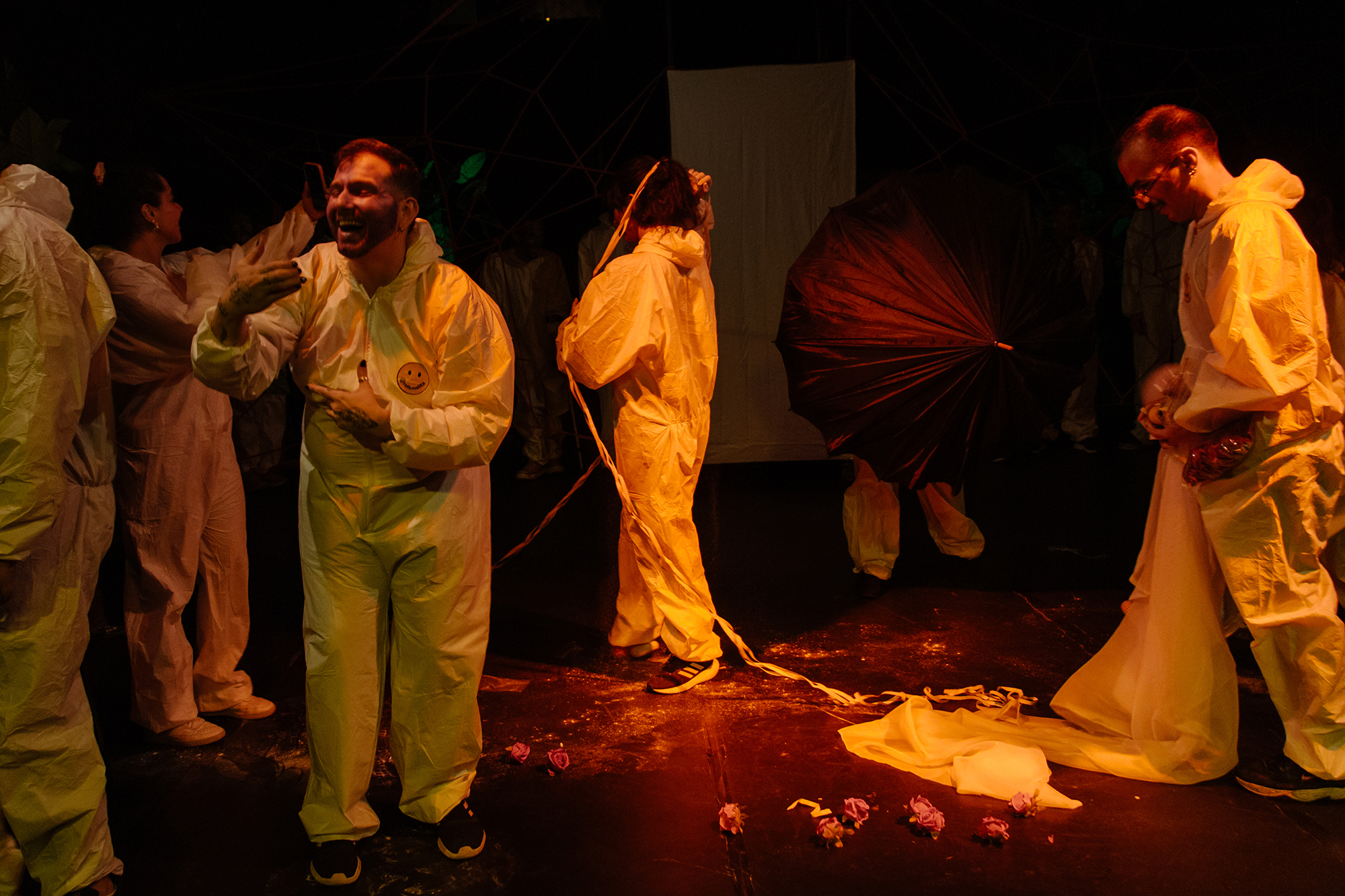 Teias Desconexas Stage performance — shibari stage performance by MAVRA (Luiza Jesus do Prado), photo 15