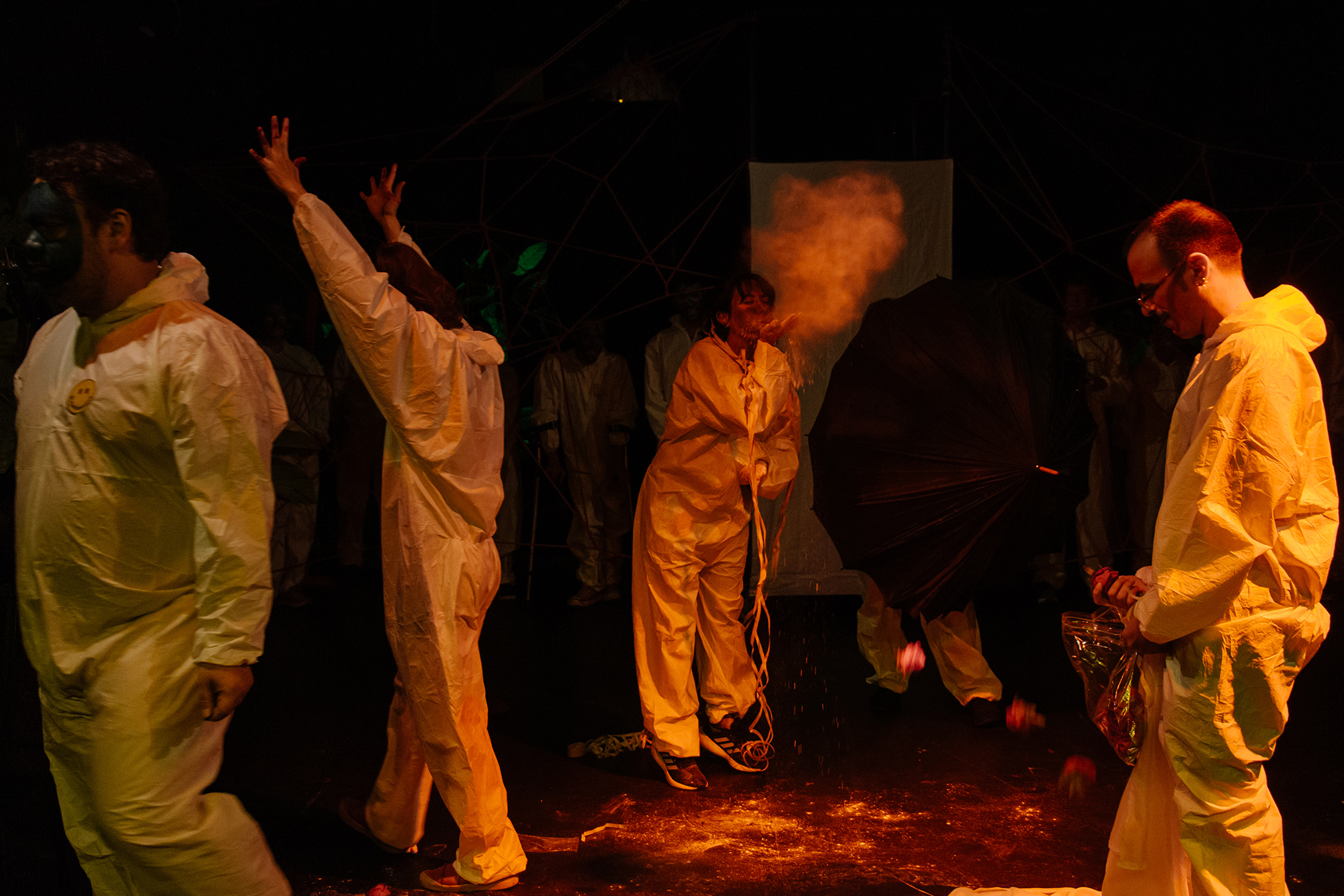 Teias Desconexas Stage performance — shibari stage performance by MAVRA (Luiza Jesus do Prado), photo 14