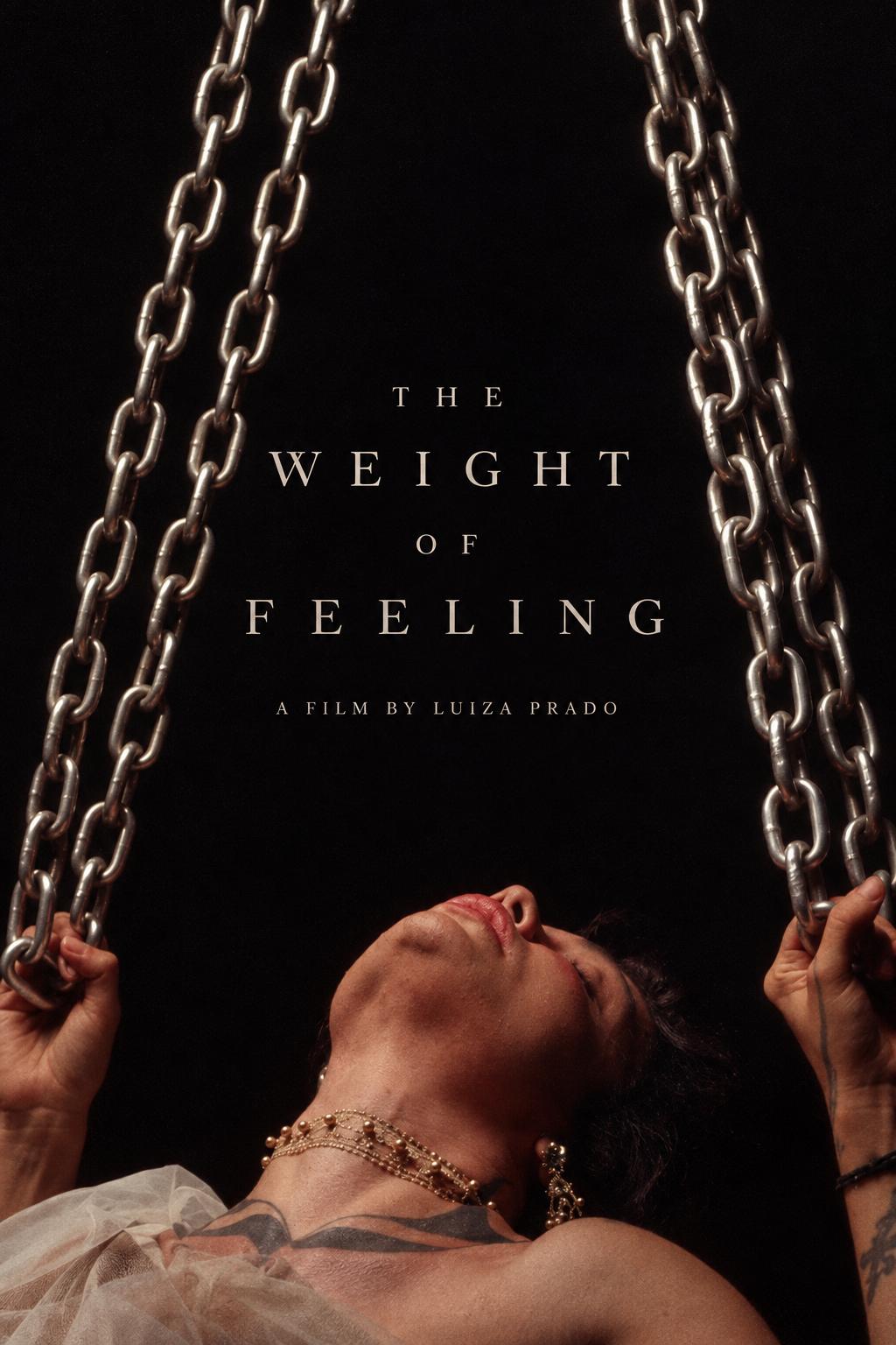 The Weight of Feeling A film by Luiza Jesus do Prado — rope and chain performance by MAVRA (Luiza Jesus do Prado), photo 3