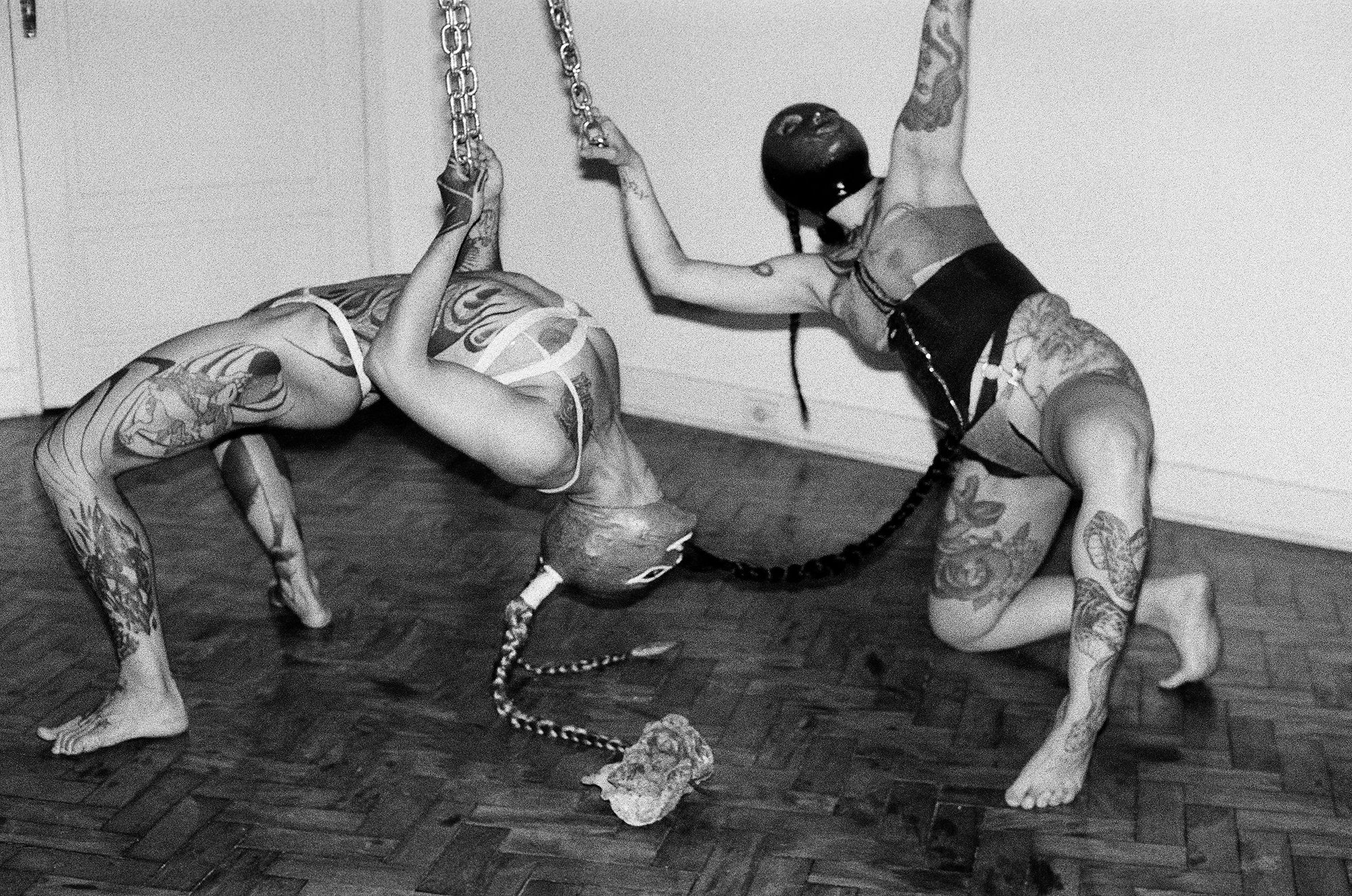 Profano with Abitante — butoh performance by MAVRA (Luiza Jesus do Prado), photo 3