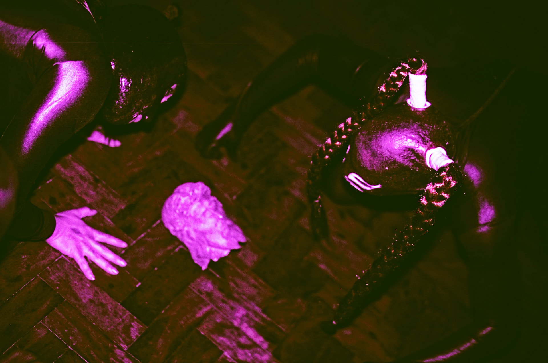 Sagrado Profano 2 with Abitante — butoh performance by MAVRA (Luiza Jesus do Prado), photo 5