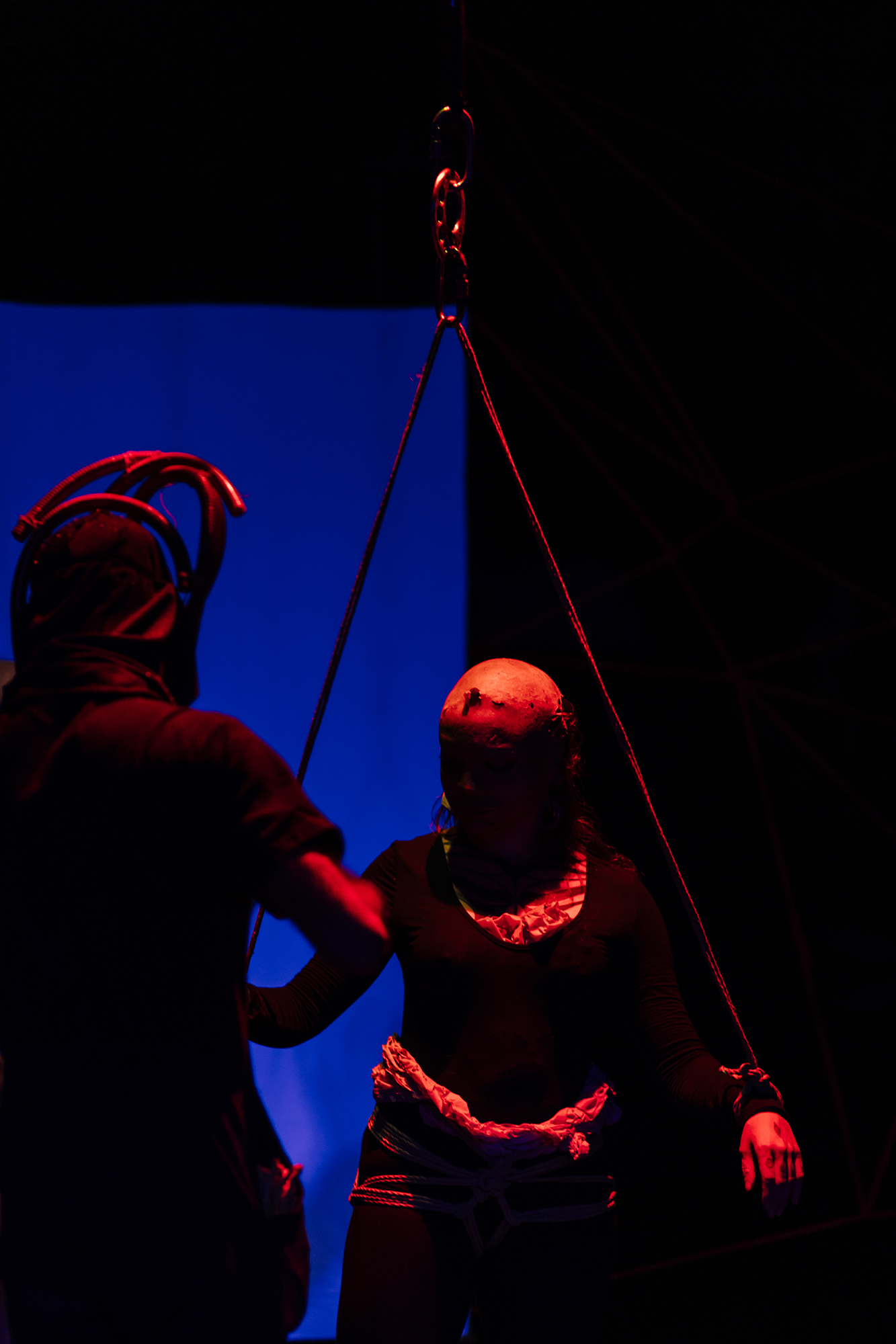 Teias Desconexas Stage performance — shibari stage performance by MAVRA (Luiza Jesus do Prado), photo 10