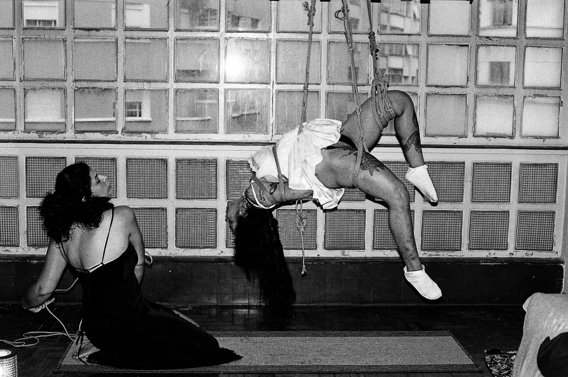 Semenawa Shibari performance — shibari performance by MAVRA (Luiza Jesus do Prado), photo 7