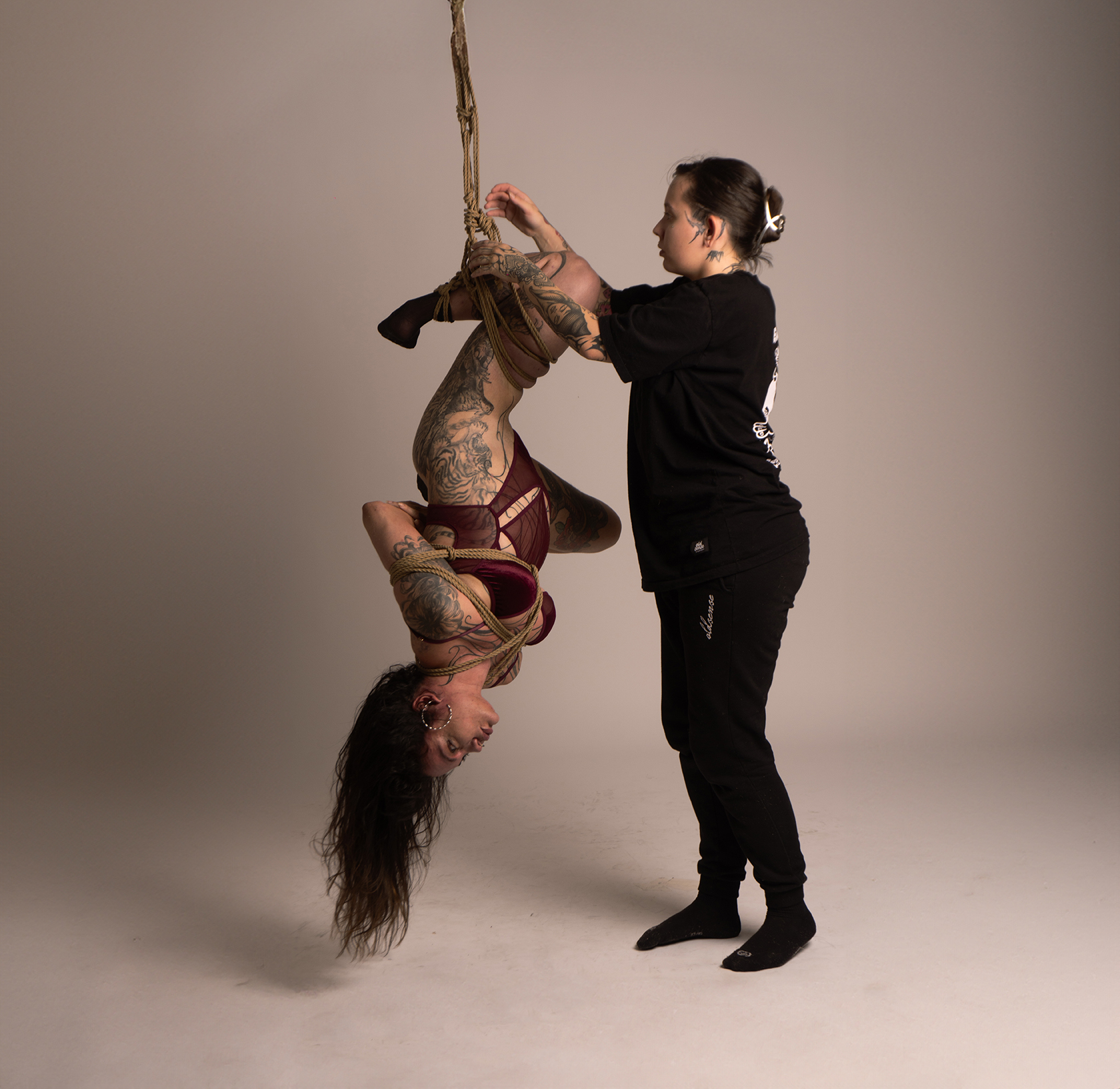 Shibari Model Studio sessions — shibari performance by MAVRA (Luiza Jesus do Prado), photo 4