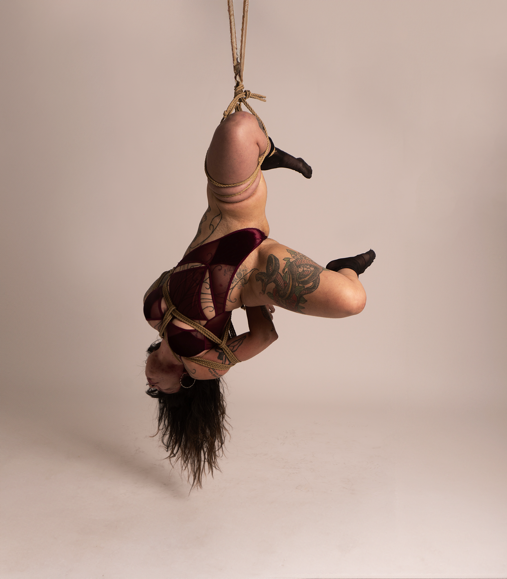 Shibari Model Studio sessions — shibari performance by MAVRA (Luiza Jesus do Prado), photo 3