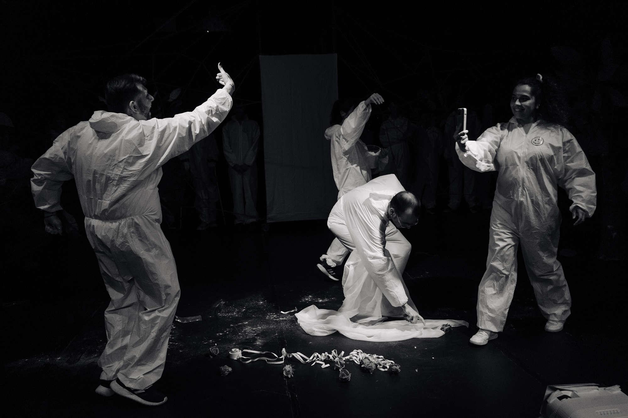Teias Desconexas Stage performance — shibari stage performance by MAVRA (Luiza Jesus do Prado), photo 17
